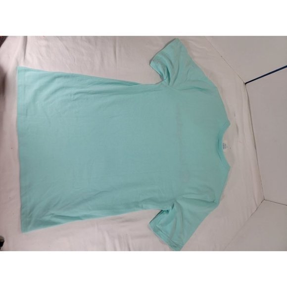 Champion Mint Green Embroidered Patch T-shirt Unisex Medium M - Picture 6 of 6